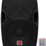 Rockville BPA12 12" Professional Powered Active 600w DJ PA Speaker w Bluetooth