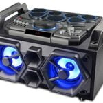 Sylvania Bluetooth Light-Up Speaker and DJ System with Drum Kit