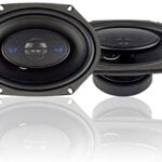 Blaupunkt 6 x 8-Inch 300W 4-Way Coaxial Car Audio Speaker, Set of 2