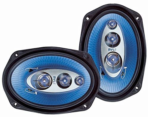 Pyle 6''x 9'' 400 Watt Four-Way Speakers (Pair) PL6984BL
