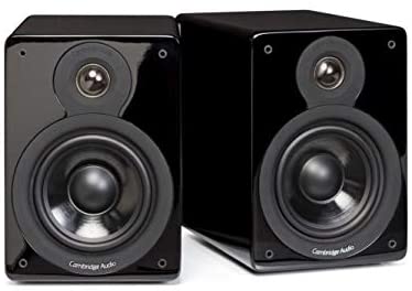 Cambridge Audio Minx XL Flagship Bookshelf Speakers, Black