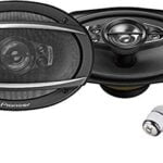 Pioneer TS-A6990F A Series 6"X9" 700 Watts Max 5-Way Car Speakers Pair with Carbon and Mica Reinforced Injection Molded Polypropylene (IMPP) Cone Construction