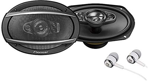 Pioneer TS-A6990F A Series 6"X9" 700 Watts Max 5-Way Car Speakers Pair with Carbon and Mica Reinforced Injection Molded Polypropylene (IMPP) Cone Construction