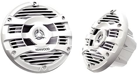 Kenwood KFC-1653MRW 6.5" 2-Way Marine Speakers Pair (Tan)