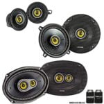 Kicker for Dodge Ram Truck 2002-2011 Speaker Bundle - CS 6x9 3-Way Speakers, CS 5.25" Speakers, and CS 3.5" Speakers
