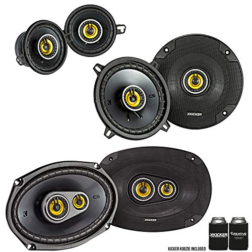 Kicker for Dodge Ram Truck 2002-2011 Speaker Bundle - CS 6x9 3-Way Speakers, CS 5.25" Speakers, and CS 3.5" Speakers