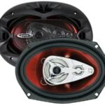BOSS Audio Systems CH6940 Car Speakers - 500 Watts Of Power Per Pair And 250 Watts Each, 6 x 9 Inch , Full Range, 4 Way, Sold in Pairs, Easy Mounting