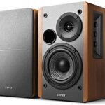 Edifier R1280T Powered Bookshelf Speakers - 2.0 Stereo Active Near Field Monitors - Studio Monitor Speaker - Wooden Enclosure - 42 Watts RMS