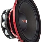 DS18 PRO-NEO6R Loudspeaker - 6.5", Midrange, Red Aluminum Basket, 600W Max, 300W RMS, 4 Ohms, Neodymium Rings Magnet - The Most Elegant Neodymium Full Range Loudspeakers Available