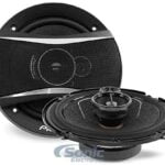Pioneer TS-A1676R A Series 6.5 inch 320 Watts Max 3-Way Car Speakers Pair with Multilayer Mica Matrix Cone Design,black