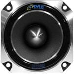 1" Car Audio Speaker Tweeter - 300 Watt High Power 1 Inch Super Titanium Tweeter System w/ Die Cast Aluminum Frame, 2kHz - 20 kHz Frequency, 104 dB, 4-8 Ohm, Heavy Duty 30 oz Magnet - Pyle PDBT28