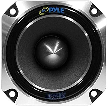 1" Car Audio Speaker Tweeter - 300 Watt High Power 1 Inch Super Titanium Tweeter System w/ Die Cast Aluminum Frame, 2kHz - 20 kHz Frequency, 104 dB, 4-8 Ohm, Heavy Duty 30 oz Magnet - Pyle PDBT28