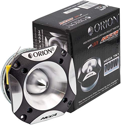 ORION HCCA Series HCCATN1 4.5" Ultra HIGH Performance Super Bullet Tweeter Neodymium Magnet 700 WATTS MAX Music Power 4 OHMS PRO CAR Audio CAR Stereo Tweeter