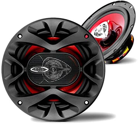 BOSS Audio Systems CH6520 Car Speakers - 250 Watts of Power Per Pair, 125 Watts Each, 6.5 Inch, Full Range, 2 Way, Sold in Pairs, Black