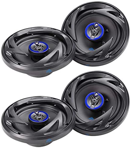 (4) AUTOTEK ATS653 6.5" 1200 Watt 3-Way Full-Range Car Stereo Speakers