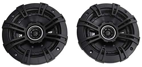 2 Kicker 43DSC504 D-Series 5.25" 200W 2-Way 4-Ohm Car Audio Coaxial Speakers