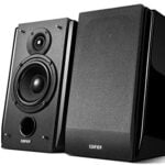 Edifier R1850DB Active Bookshelf Speakers with Bluetooth and Optical Input - 2.0 Studio Monitor Speaker - Built-in Amplifier with Subwoofer Line Out
