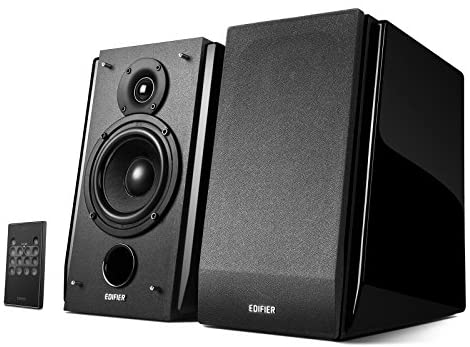 Edifier R1850DB Active Bookshelf Speakers with Bluetooth and Optical Input - 2.0 Studio Monitor Speaker - Built-in Amplifier with Subwoofer Line Out
