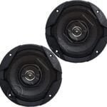 JBL GT7-6 6.5" 2-Way GT7-Series Coaxial Car Audio Speakers-Set of 2, Black, one Size