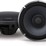 Alpine X-Series 6.5 Inch 330 Watt Coaxial 2-Way Car Audio Speakers, Pair | X-S65
