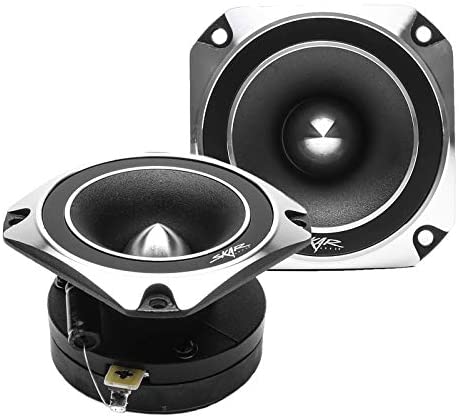 Skar Audio VX35-ST 3.5-Inch 300 Watt RMS High Compression Titanium Bullet Tweeters, Pair