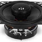 NVX NSP4 N-Series 4-inch True 60 watt RMS 2-Way Coaxial Car Speakers with Silk Dome Tweeters, Set of 2