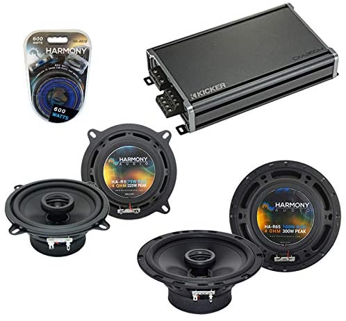 Harmony Audio Compatible with 1998-07 Mercedes M-Class HA-R65 HA-R5 New Factory Speaker Replacement Upgrade Package with CXA360.4 Amplifier