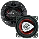BOSS Audio Systems CH4220 Car Speakers - 200 Watts of Power Per Pair and 100 Watts Each, 4 Inch, Full Range, 2 Way, Sold in Pairs, Easy Mounting
