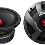 Pioneer TS-M650PRO 6-3/4" PRO Series High Efficiency Mid-Range Car Speakers