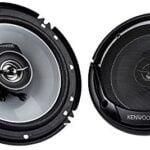 Kenwood KFC-1665S 300-Watt 6.5-Inch 2-Way Sport Series Flush Mount Coaxial Speakers with Paper Tweeters, Set of 2
