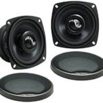 Harmony Audio HA-C5 Car Stereo Carbon 5.25" Replacement 250W Speakers & Grills