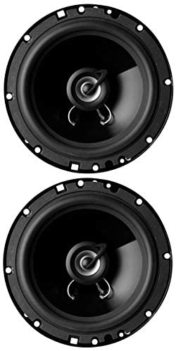 Planet Audio TRQ622 6.5 Inch Car Speakers - 250 Watts of Power Per Pair, 125 Watts Each, Full Range, 2 Way, Sold in Pairs