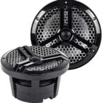 Skar Audio SK8MB 8"" 2-Way Marine Full Range 500 Watt Coaxial Speakers Pair (Black)