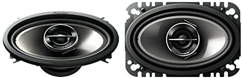 Pioneer TS-G4644R 200 Watts 4 x 6" 2-Way G-Series Coaxial Full Range Car Audio Stereo Speakers
