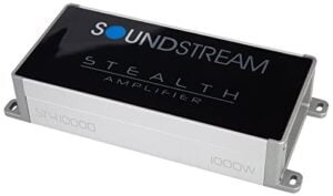 Soundstream ST4.10000D Compact 4-Channel Car Amplifier 90WX4 - ST4.1000D