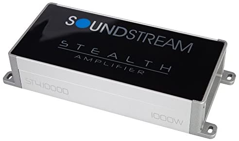Soundstream ST4.10000D Compact 4-Channel Car Amplifier 90WX4 - ST4.1000D