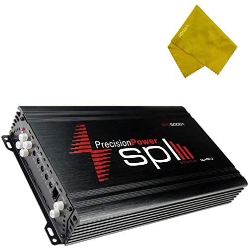 Precision Power Class D Mono Amplifier 5000W - 5000 Watts Monoblock Class D Subwoofer Amplifier