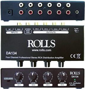 Rolls DA134 4-Channel Distribution Amplifier
