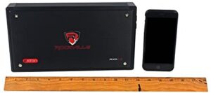 Rockville RXD-T2 Micro Car Audio Class D Amplifier 2400w 2 Chan 2x600W CEA Rated