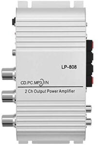 Yosoo Mini 20W 2 Channel HiFi Stereo Bass Auto Car Home Audio Power Amplifier Digital Amp