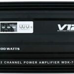 4 Channel High Power Amplifier - Slim Stereo 4 Channel Car Audio Stereo Amplifier Amp 4Ohm