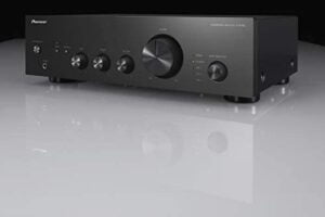 Pioneer A-10AE Alámbrico Negro - Amplificador de Audio (103 dB, 10-100000 Hz, 220-230, 50/60, 130 W, 0,2 W)
