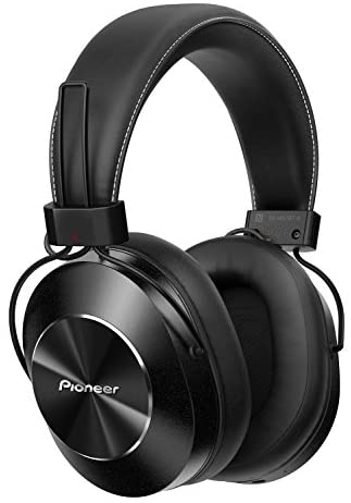 Pioneer SE-MS7BT-K - Auriculares de tipo diadema (Bluetooth, HiRes, power bass, NFC), color negro