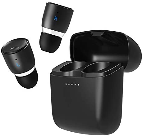Cambridge Audio Melomania 1+ Earbuds, True Wireless Bluetooth 5.0, Hi-Fi Sound, in-Ear Stereo Earphones for iPhone and for Android, with Portable Charging Case (Black)