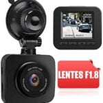AWESAFE Cámara de Coche Dash CAM 1080P Full HD 170 Ángulo con WDR G-Sensor, Detección de Movimiento, Grabación en Bucle, Visión Nocturna, Monitor de Aparcamiento