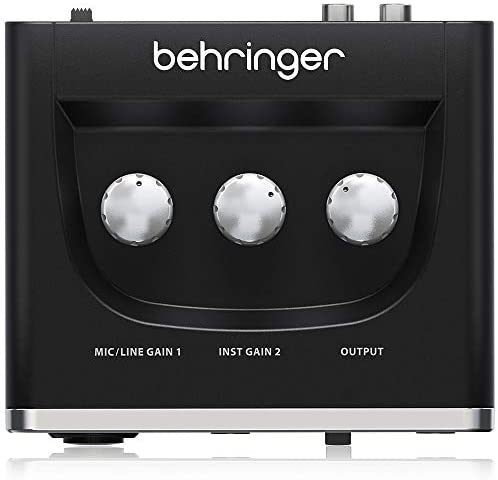 Behringer U-PHORIA UM2 Equipos de música adicionales Negro