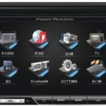 Power Acoustik PD-710B 7" Single-DIN in-Dash TFT/LCD Touchscreen DVD Receiver (with Bluetooth(R))