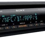 Sony MEX-N5300BT Built-in Dual Bluetooth Voice Command CD/MP3 AM/FM Radio Front USB AUX Pandora Spotify iHeartRadio iPod / iPhone Siri and Android Controls Car Stereo Receiver with ALPHASONIK EARBUDS