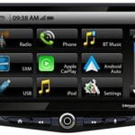 Stinger HEIGH10 10" Multimedia Car Stereo 1024 x 600 HD Display. Apple Car Play, Android Auto, SiriusXM Ready, Bluetooth, TOSLINK Audio Output & HDMI Rear Input, Single/Double DIN Mounting