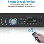 1Din Car Stereo Player Car Radio FM and MP3 Wireless Receiver Aux with USB Port and SD Card Music Universal Player JQ1581